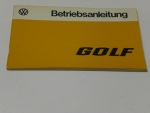 Betriebsanleitung VW Golf I  August 1975