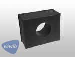 Unterlage für Aufbaustütze, Dicke 17 mm, VEWIB