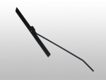 Ovaliwischer rechts, schwarz