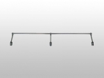 Jail bar Set, Alu, T1 / T2 für Rücksitzbank