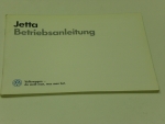 Betriebsanleitung VW Jetta II  Juli 1987